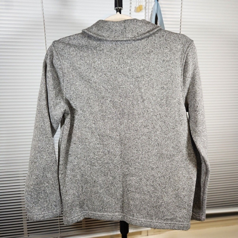 Old Navy Boys XL $40 Heather Gray Shawl‎ Collar Sweater Sweatshirt Pullover - Picture 6 of 6